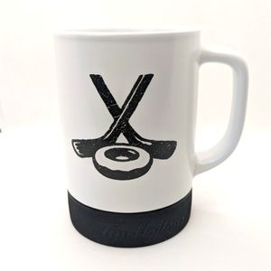 New Tim Hortons Hockey Puck doughnut Mug anti-slip puck bottom